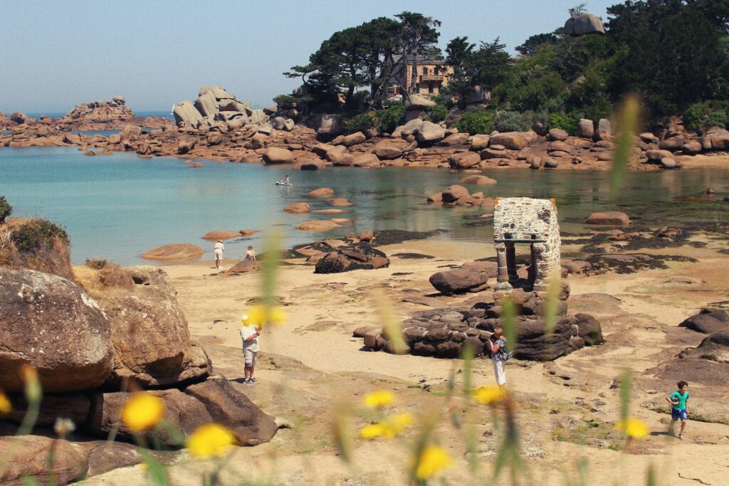 Plage de Saint-Guirec (Saint-Guirec Beach), Perros-Guirec