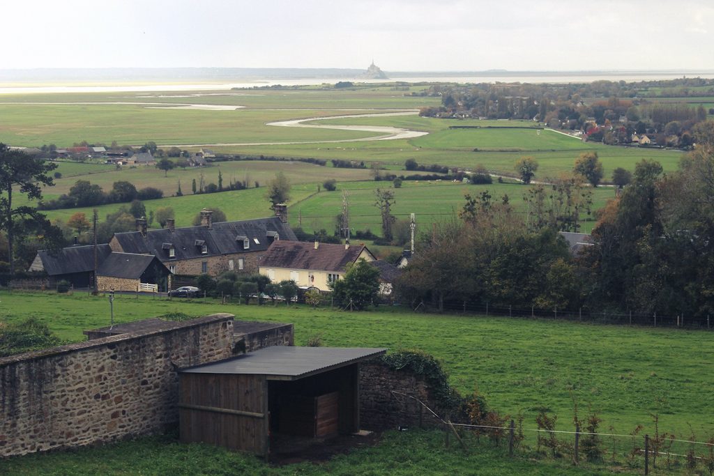 Mont-Saint-Michel vu depuis le Jardin des Plantes d’Avranches (Mont-Saint-Michel viewed from Botanic Garden of Avranches), Avranches